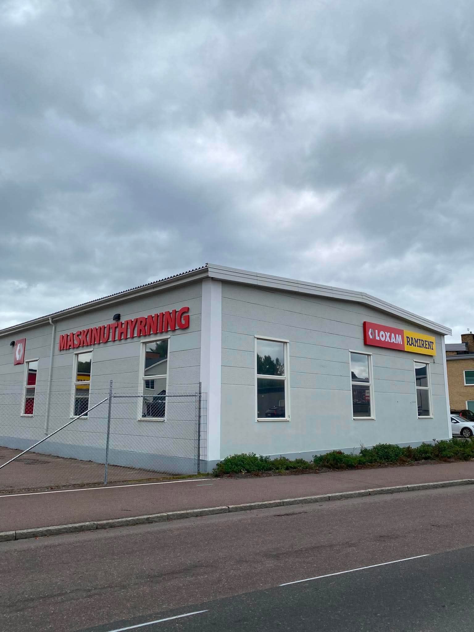 Ramirent Borlänge nytt kundcenter fasad