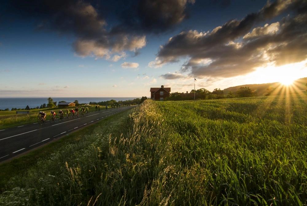 Vätternrundan i sol