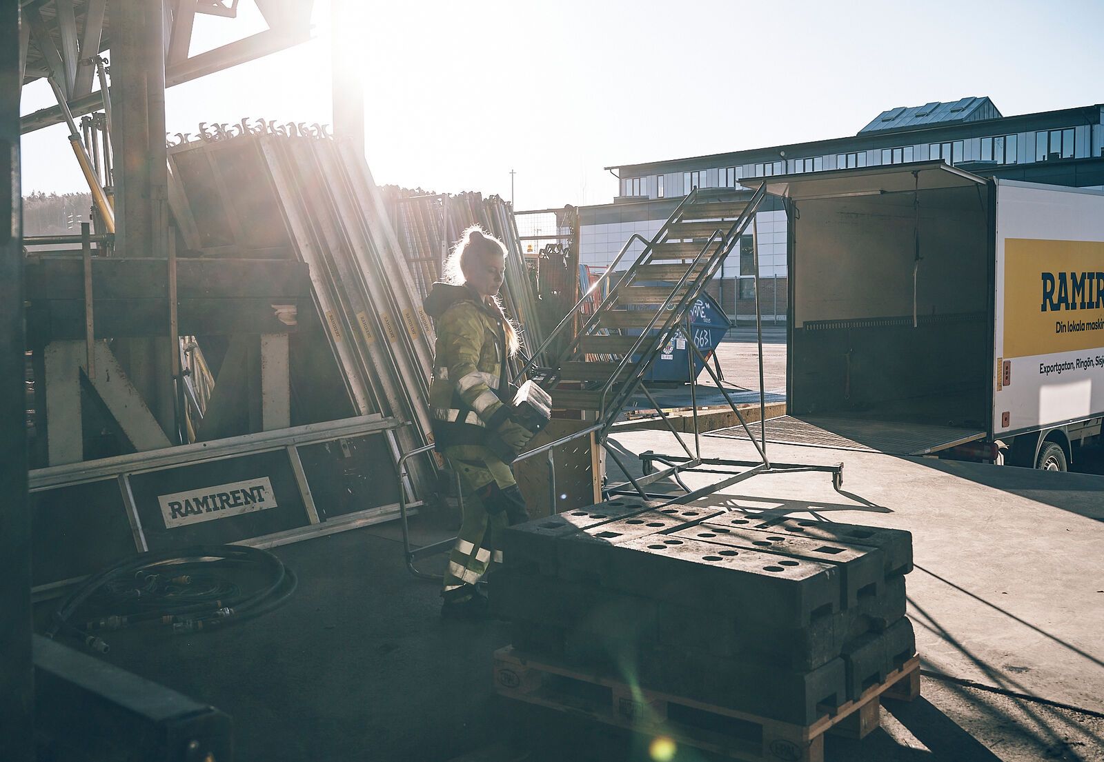 Ramirent på kundcenter