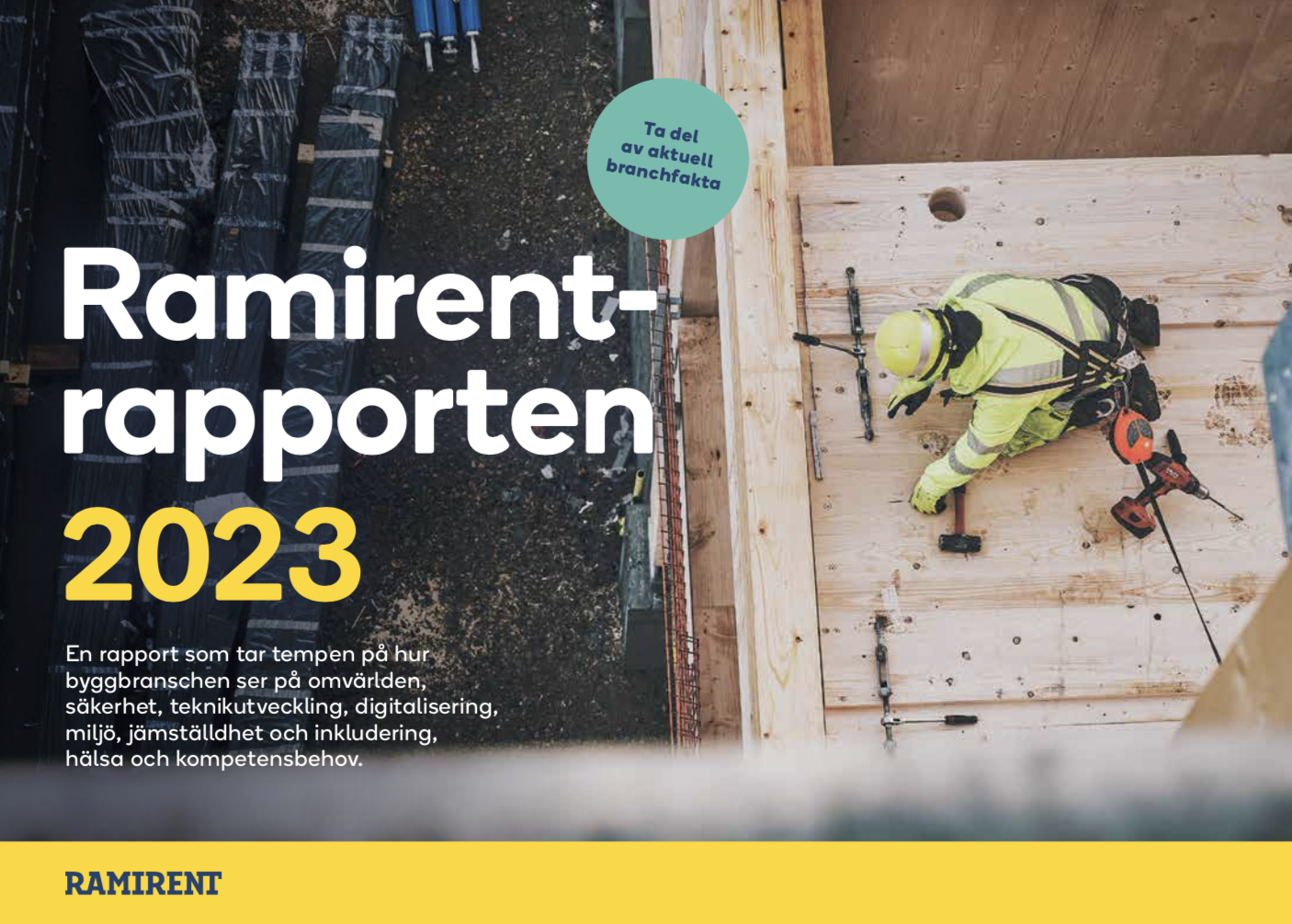Framsida på Ramirentrapporten 2023