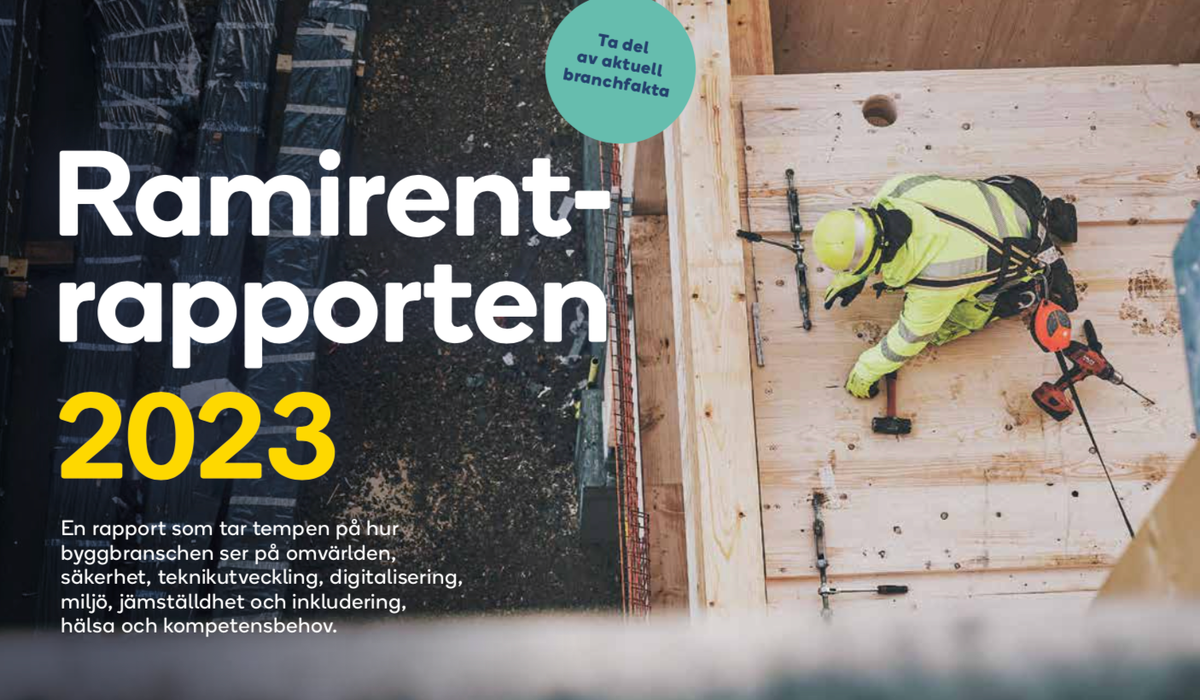 Framsida på Ramirentrapporten 2023