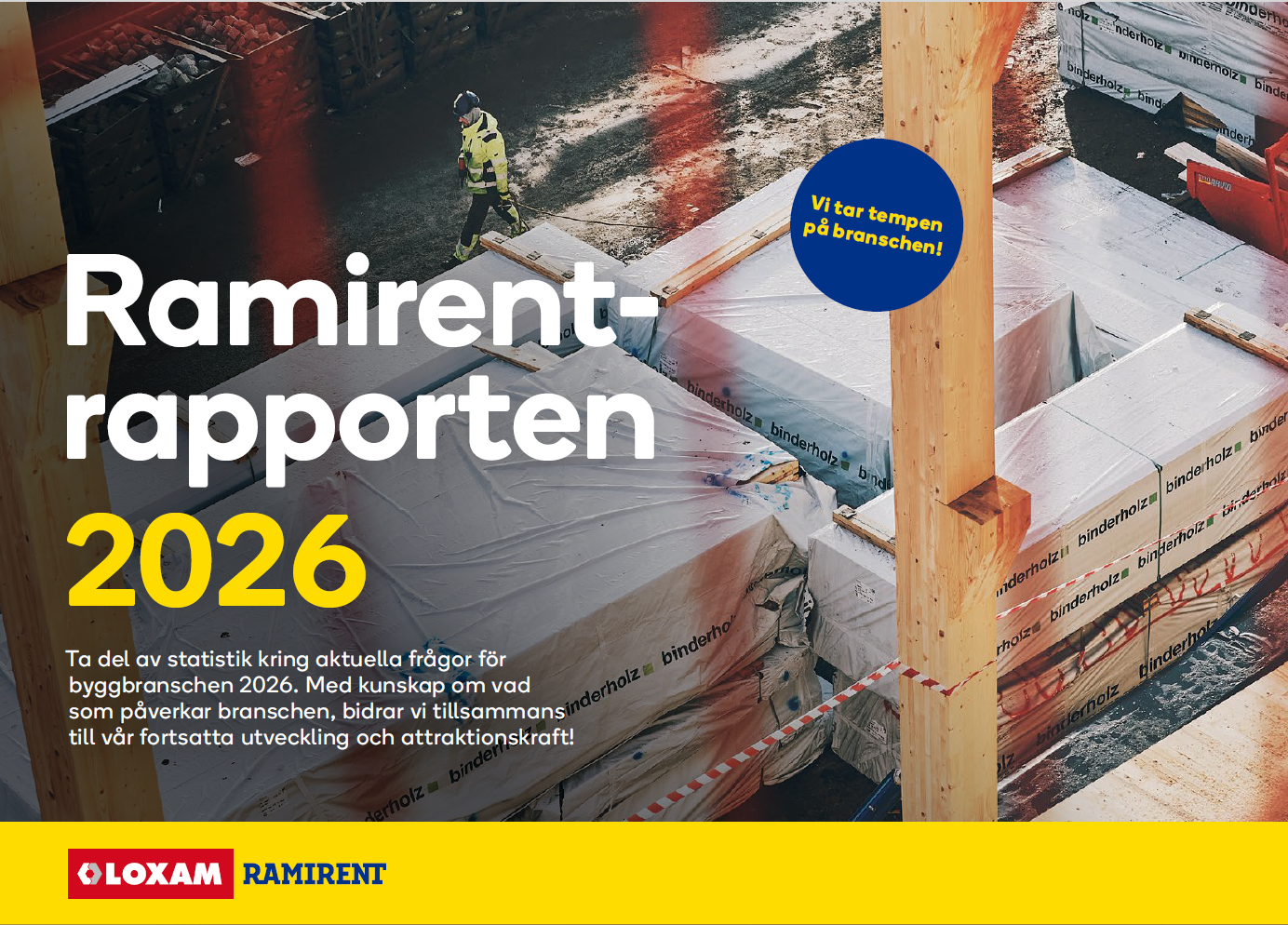 Ramirentrapporten 2026 – Ta del av färska insikter om säkerhet, miljö och teknikutveckling inom byggbranschen direkt i vår omfattande årsrapport.