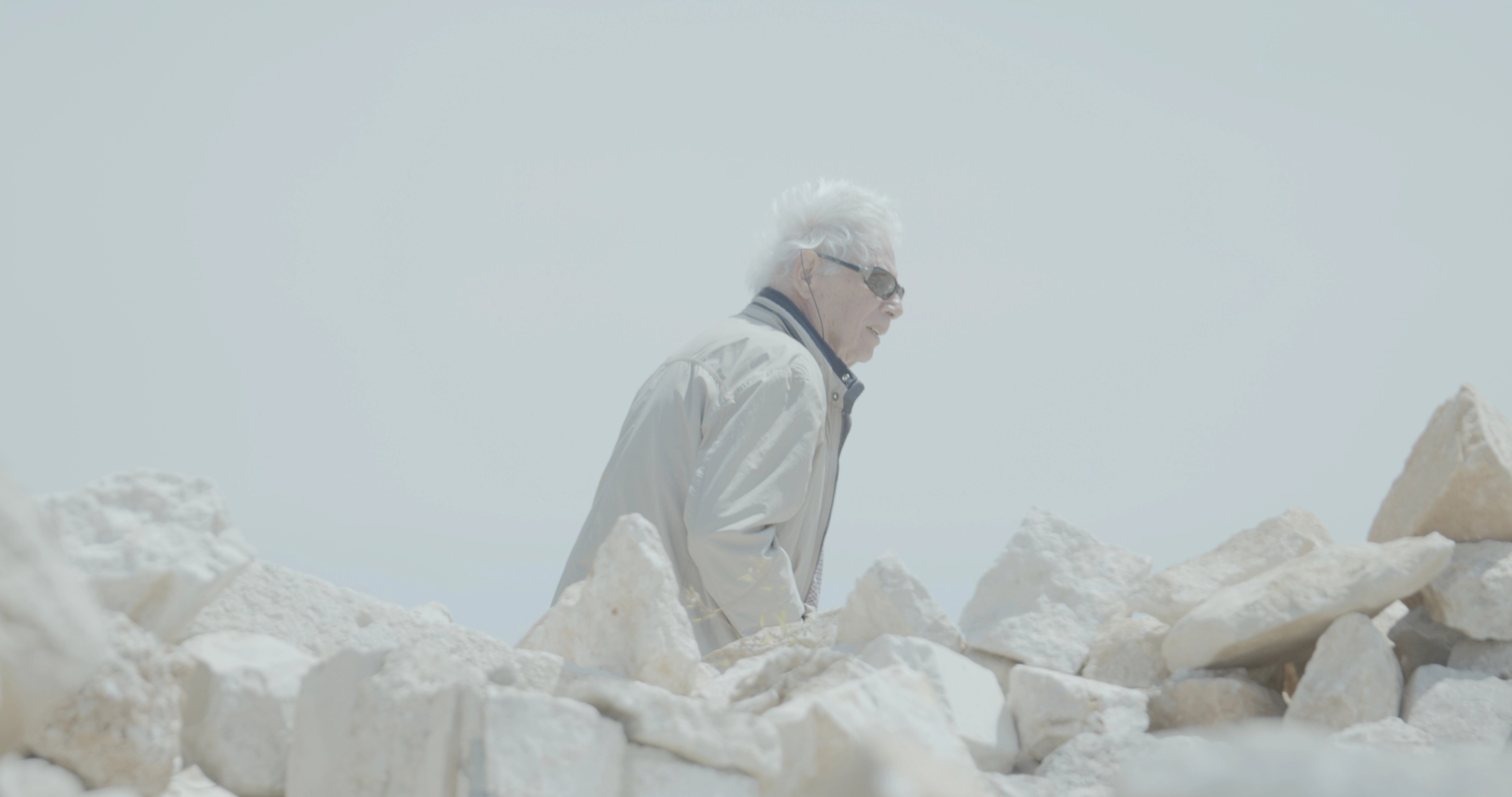 The painter among the Brač stone