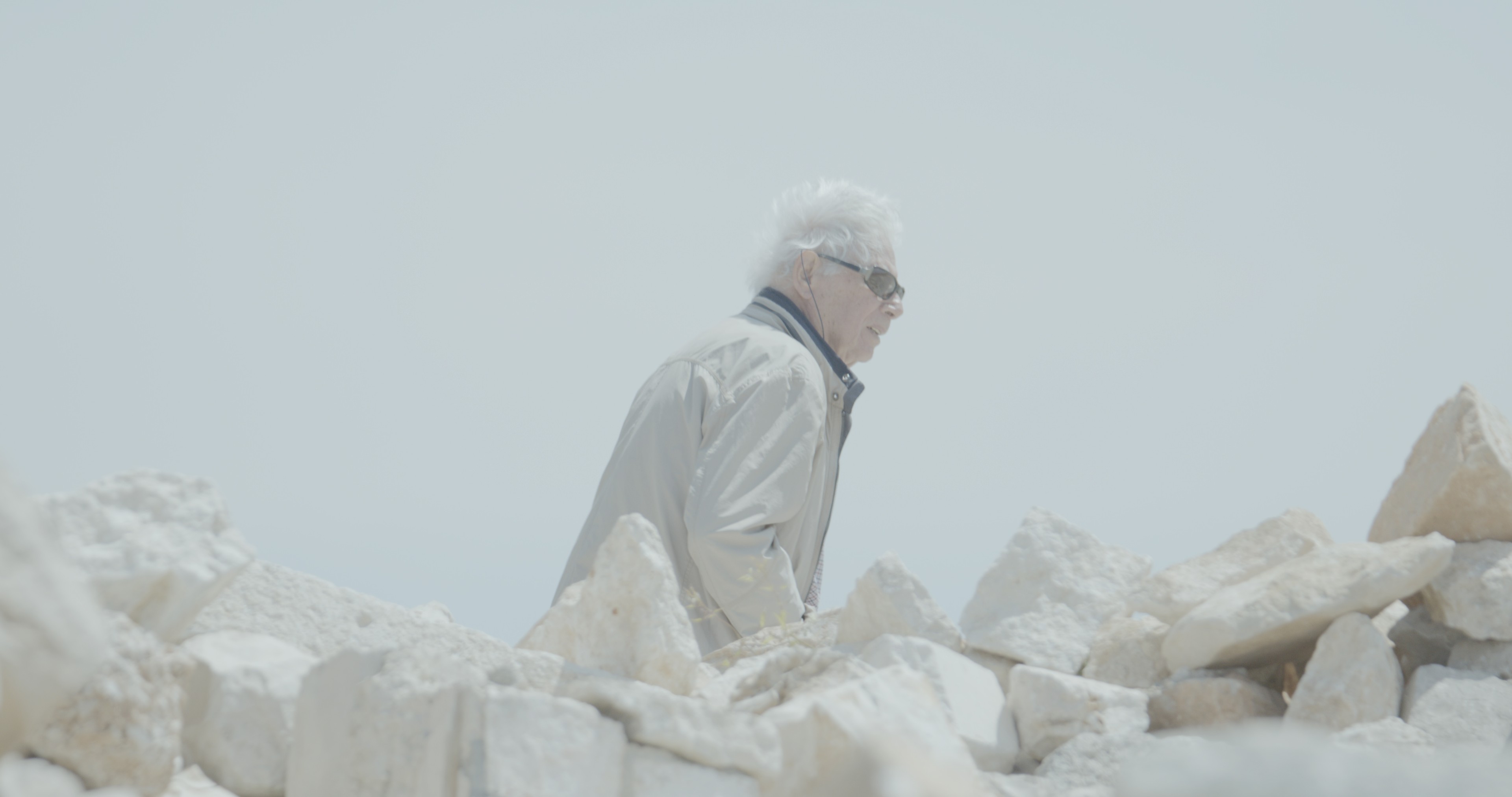 The painter among the Brač stone