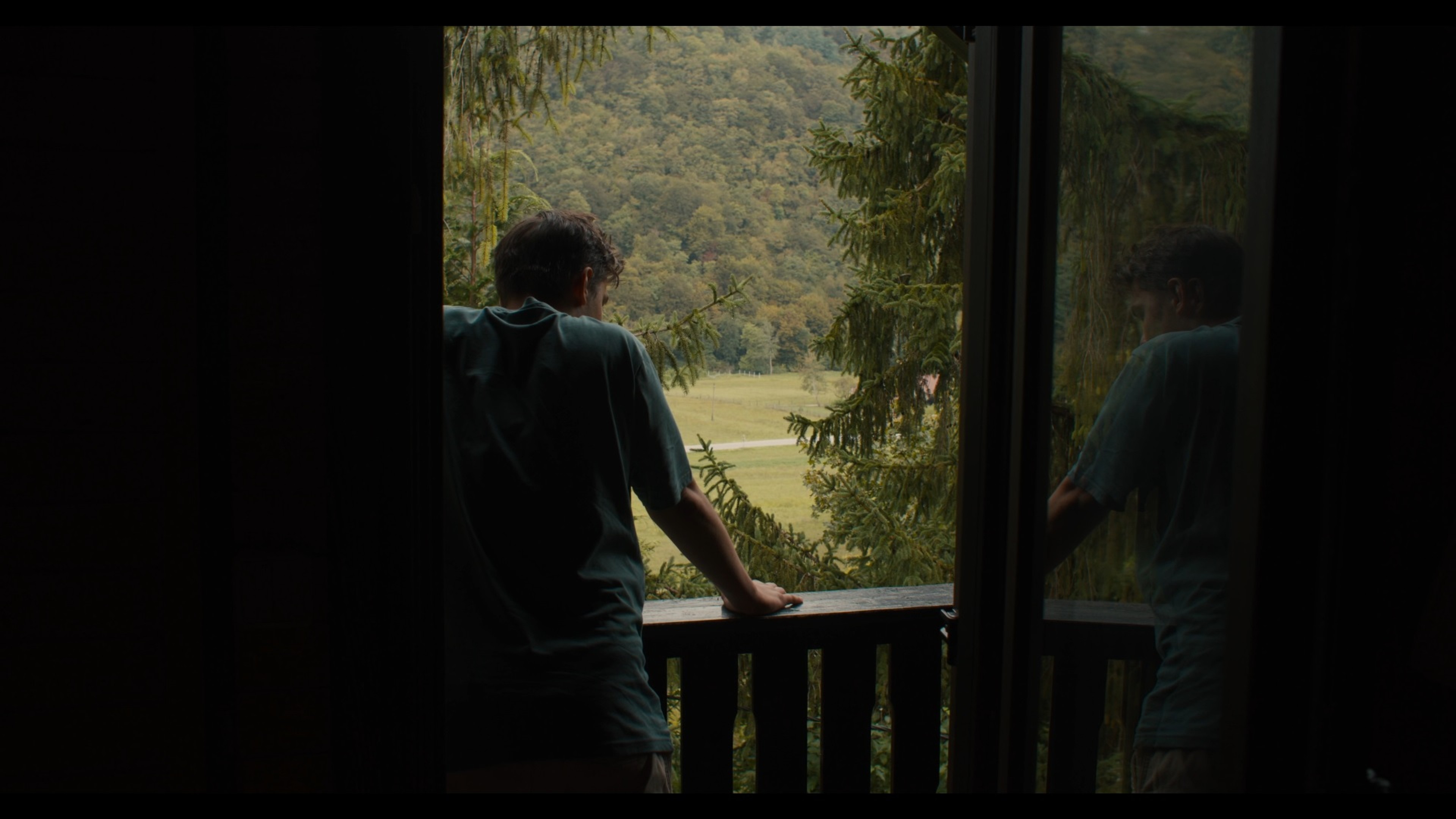 Jakov at the country house, a still from the film