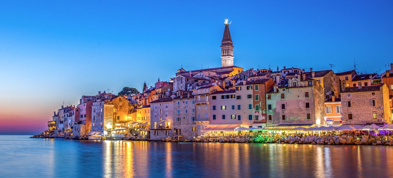 Rovinj, one of the most charming cities in Istria, Croatia