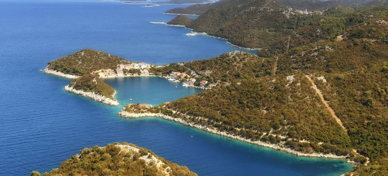 Lastovo island anchorage and wilderness, Croatia