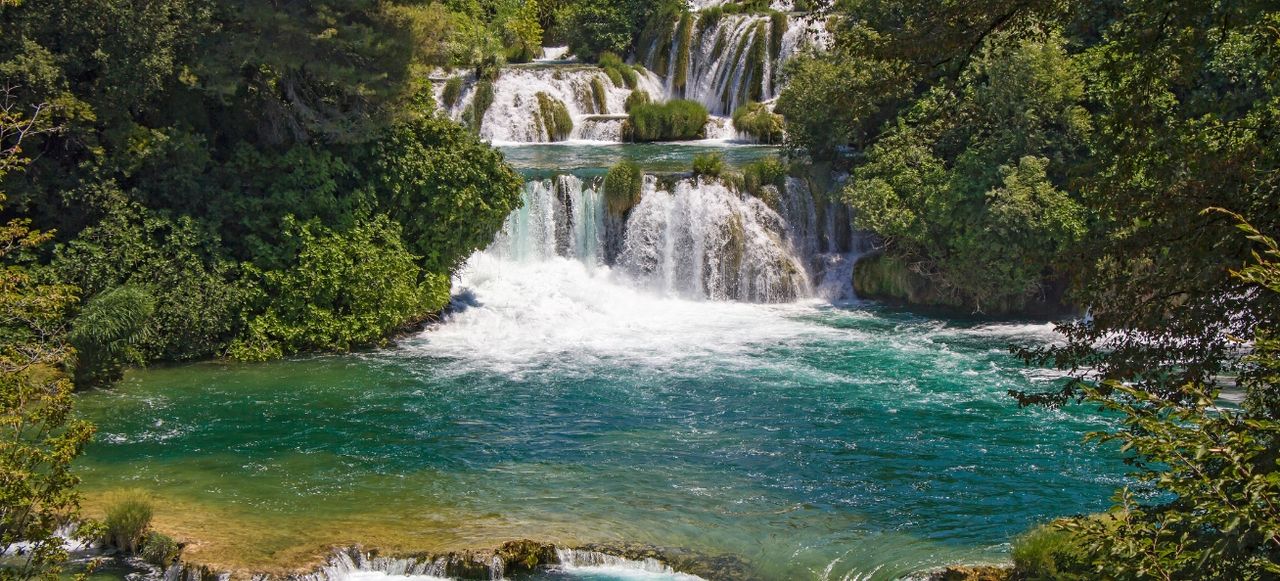 Krka National Park waterfalls, Skradin, Croatia