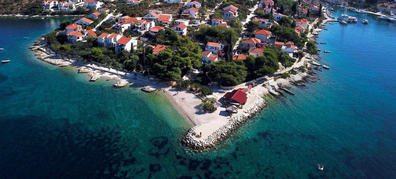 Maslinica Harbour on the Island of Solta.