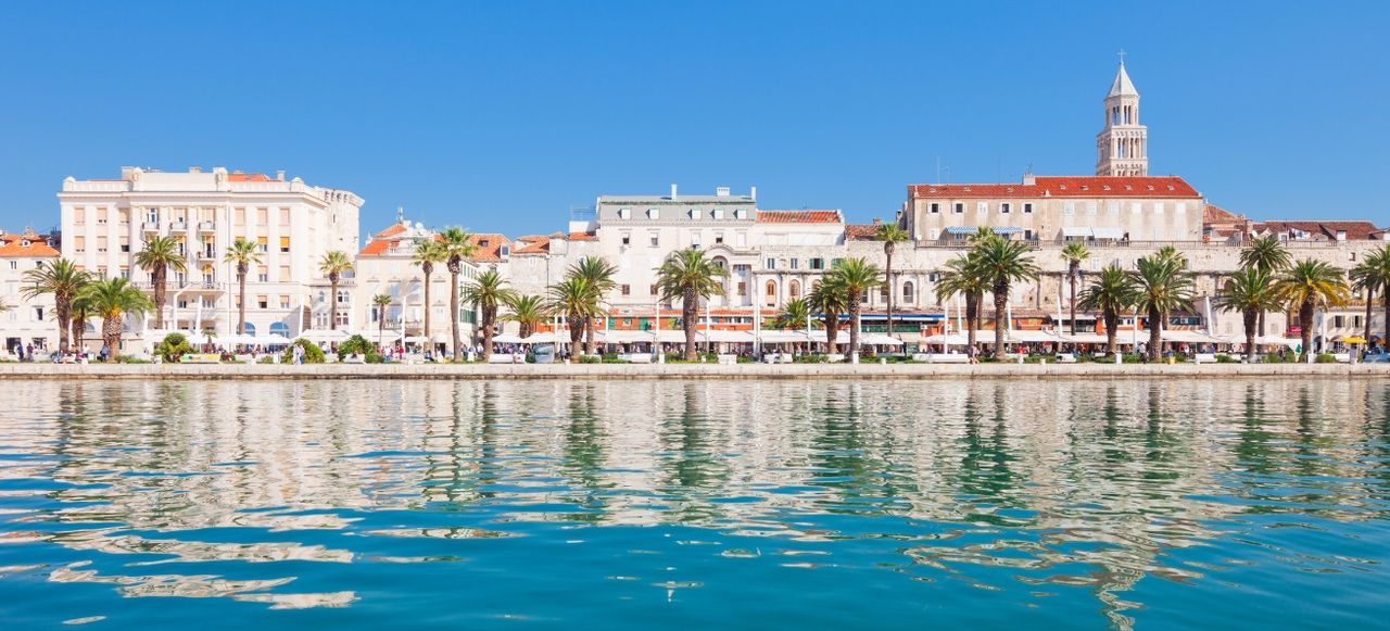 Maslinica waterfront, Šolta Island, Croatia