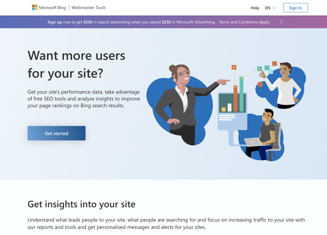 Webmaster Tools