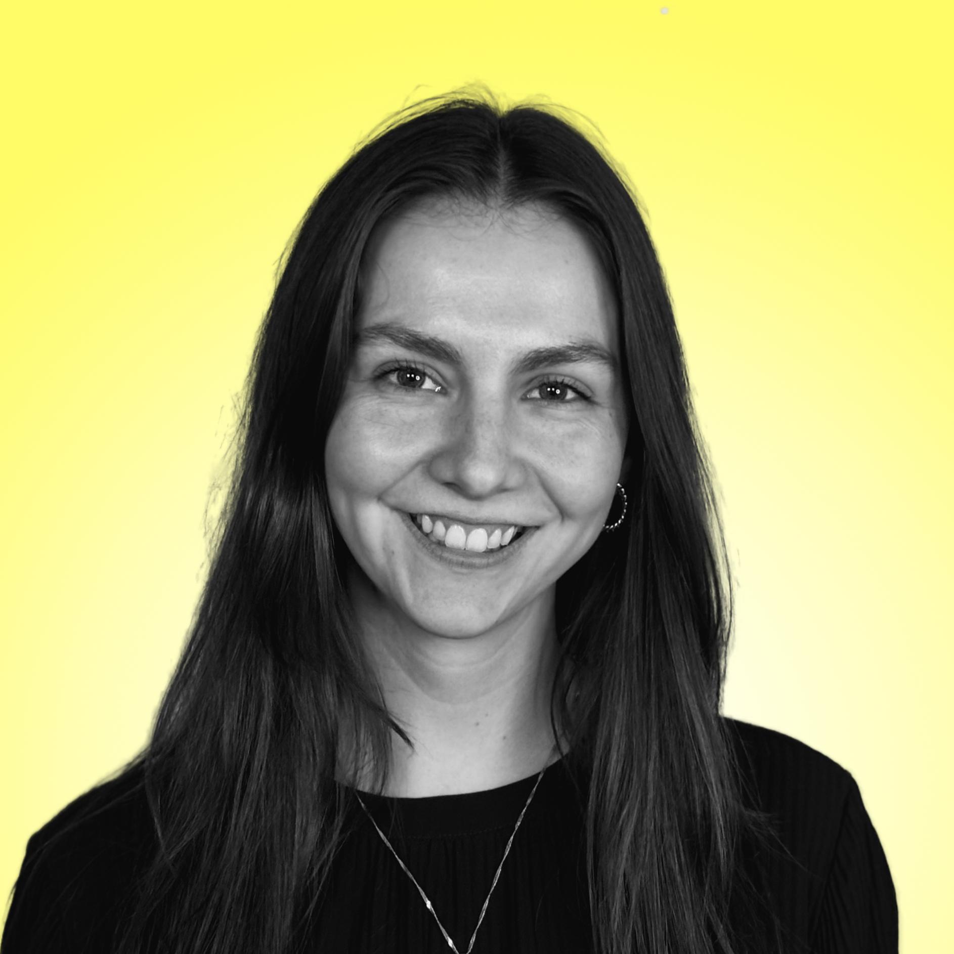 Olivia Dooley yellow background