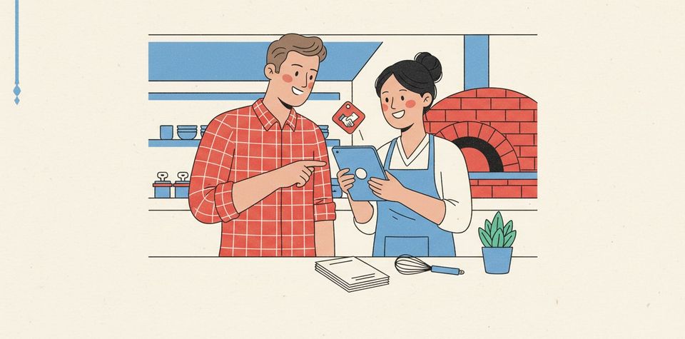 Adding a paid partnership tag to a restaurant video
