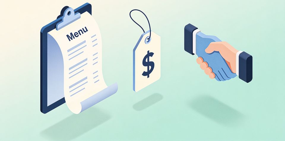 What to include in a restaurant collaboration rate card
