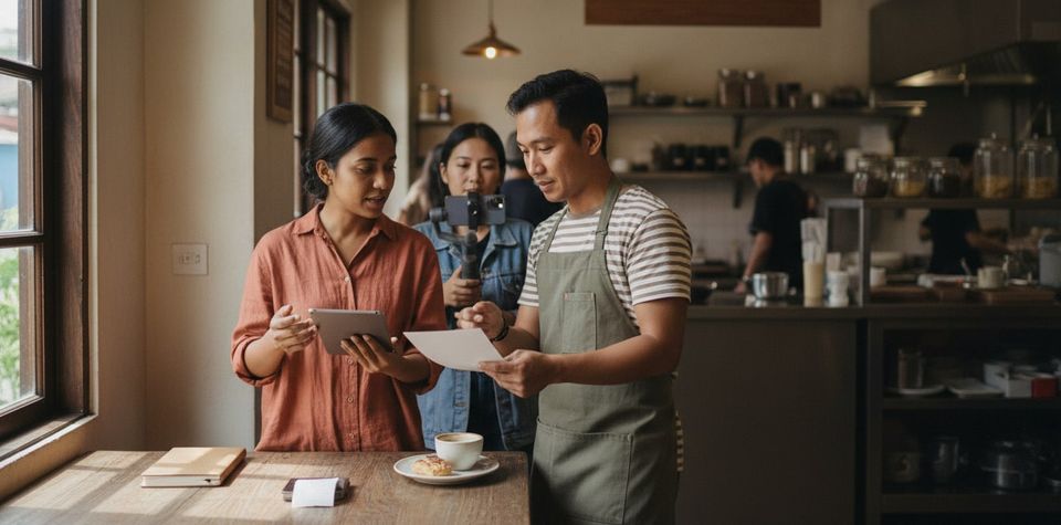 Affiliate commission versus flat fee for restaurant content