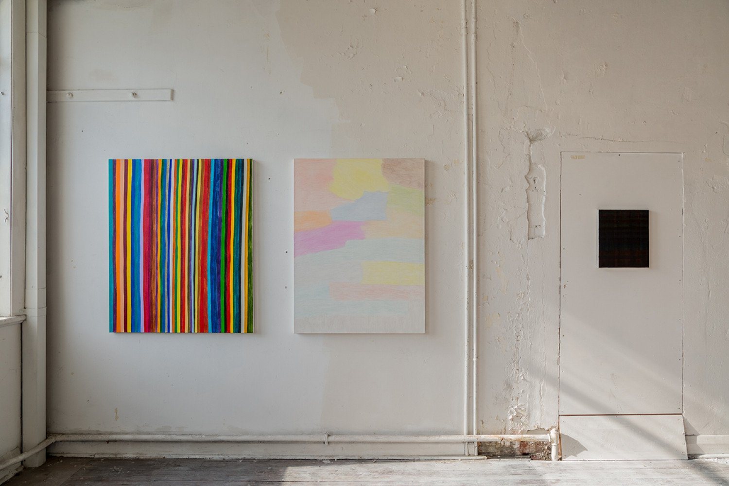 Exhibition view from projects curated and facilitated by Adam John Cullen.