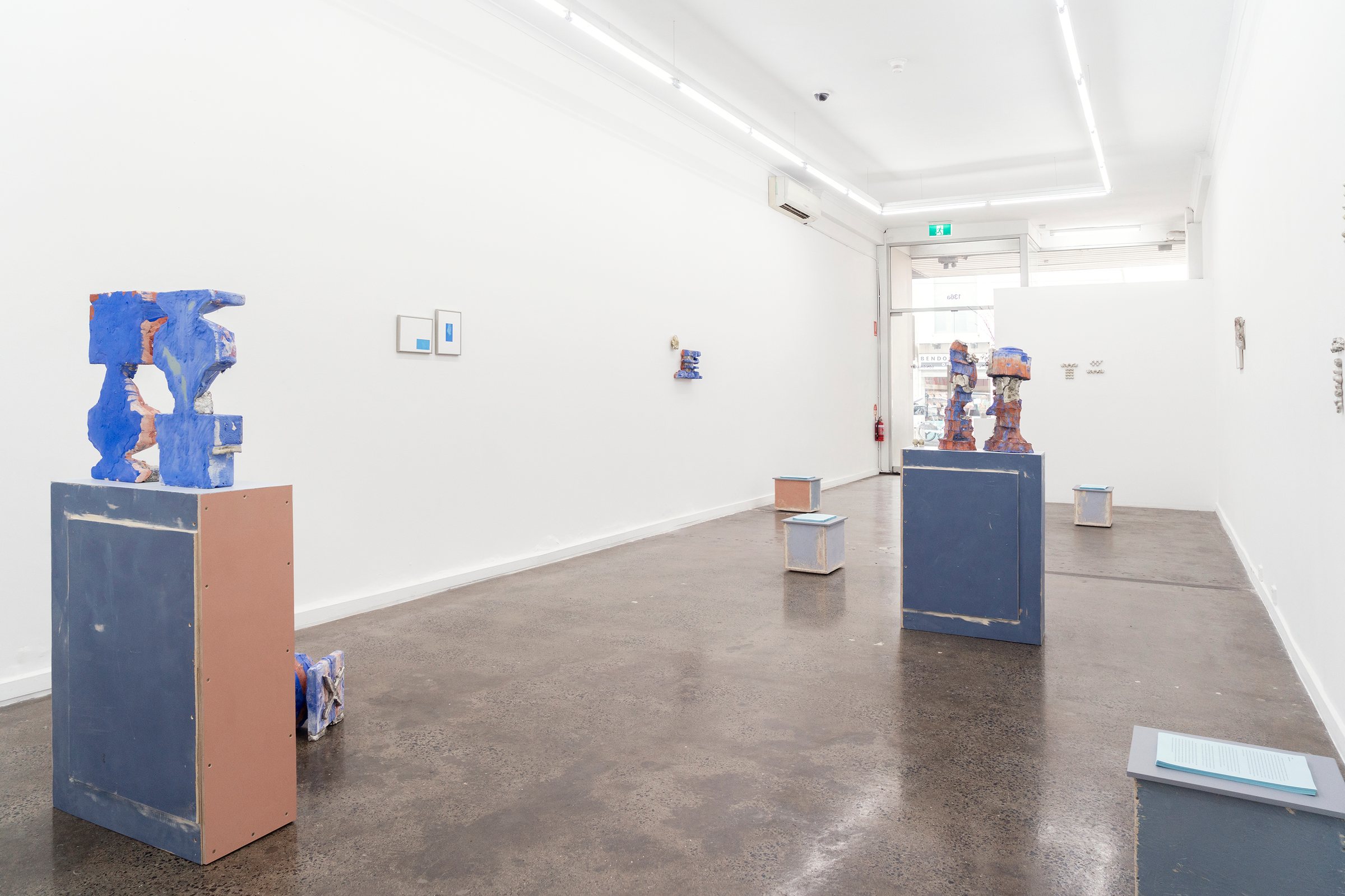 Sculpture at LON Gallery for Studio.