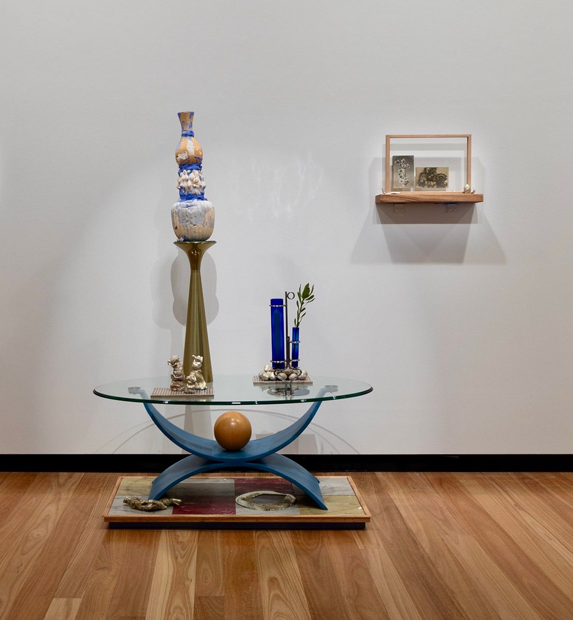 Sculpture at Town Hall Gallery for Objective.