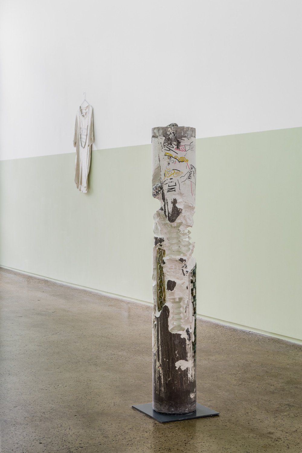 Sculpture at Gertrude Contemporary Glasshouse for dissolve.