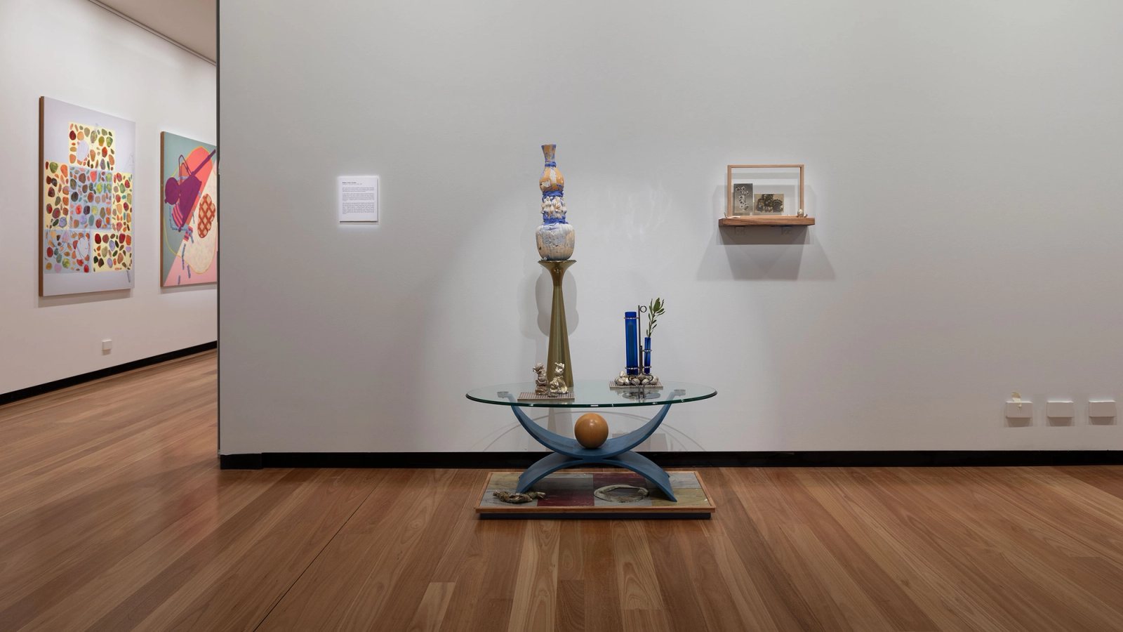 Sculpture at Town Hall Gallery for Objective.