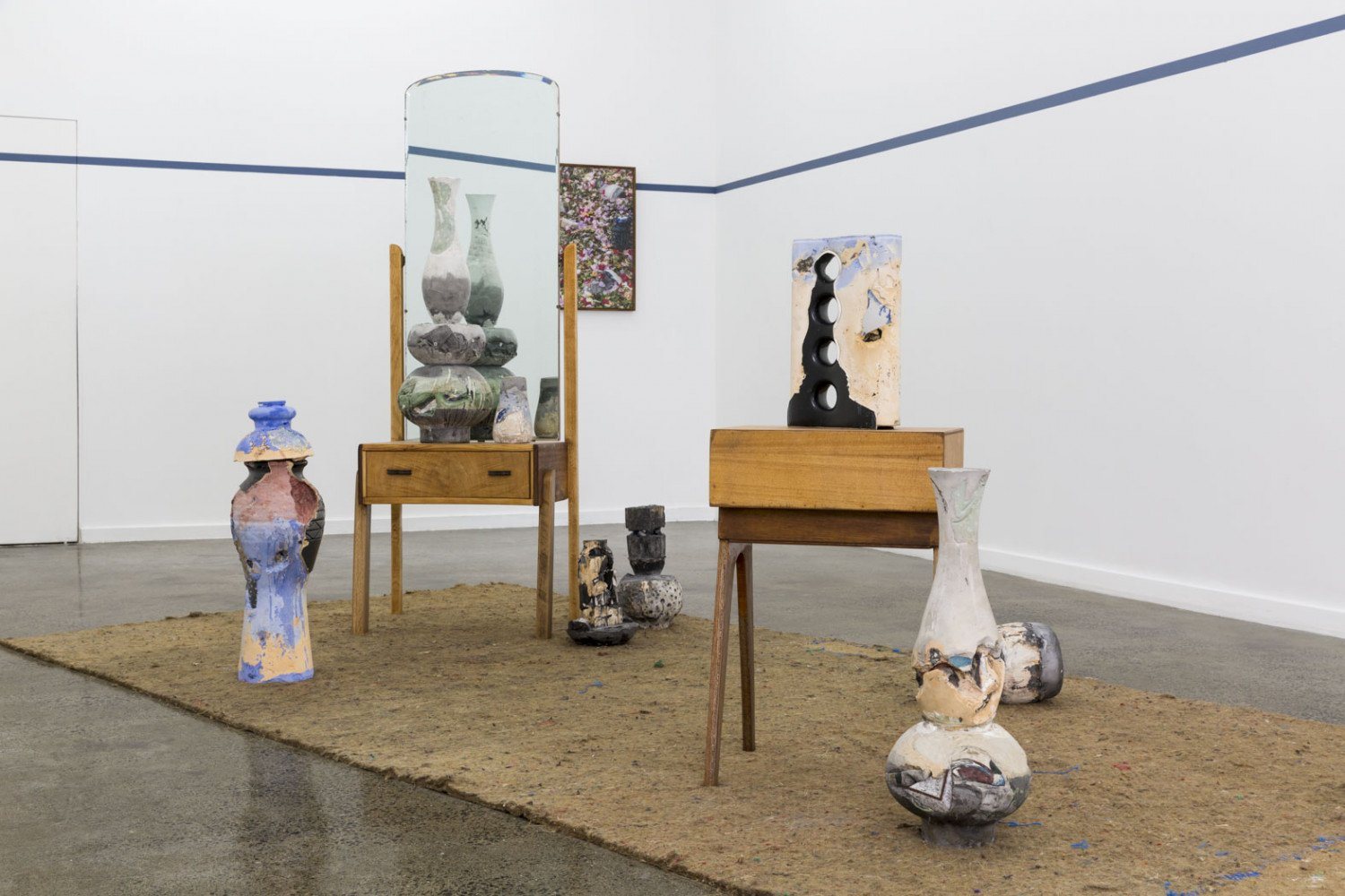 Sculpture at LON Gallery for Elton.