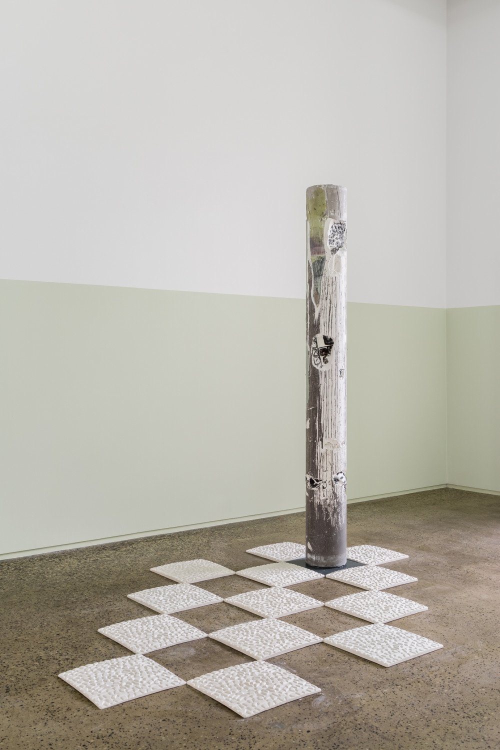 Sculpture at Gertrude Contemporary Glasshouse for dissolve.