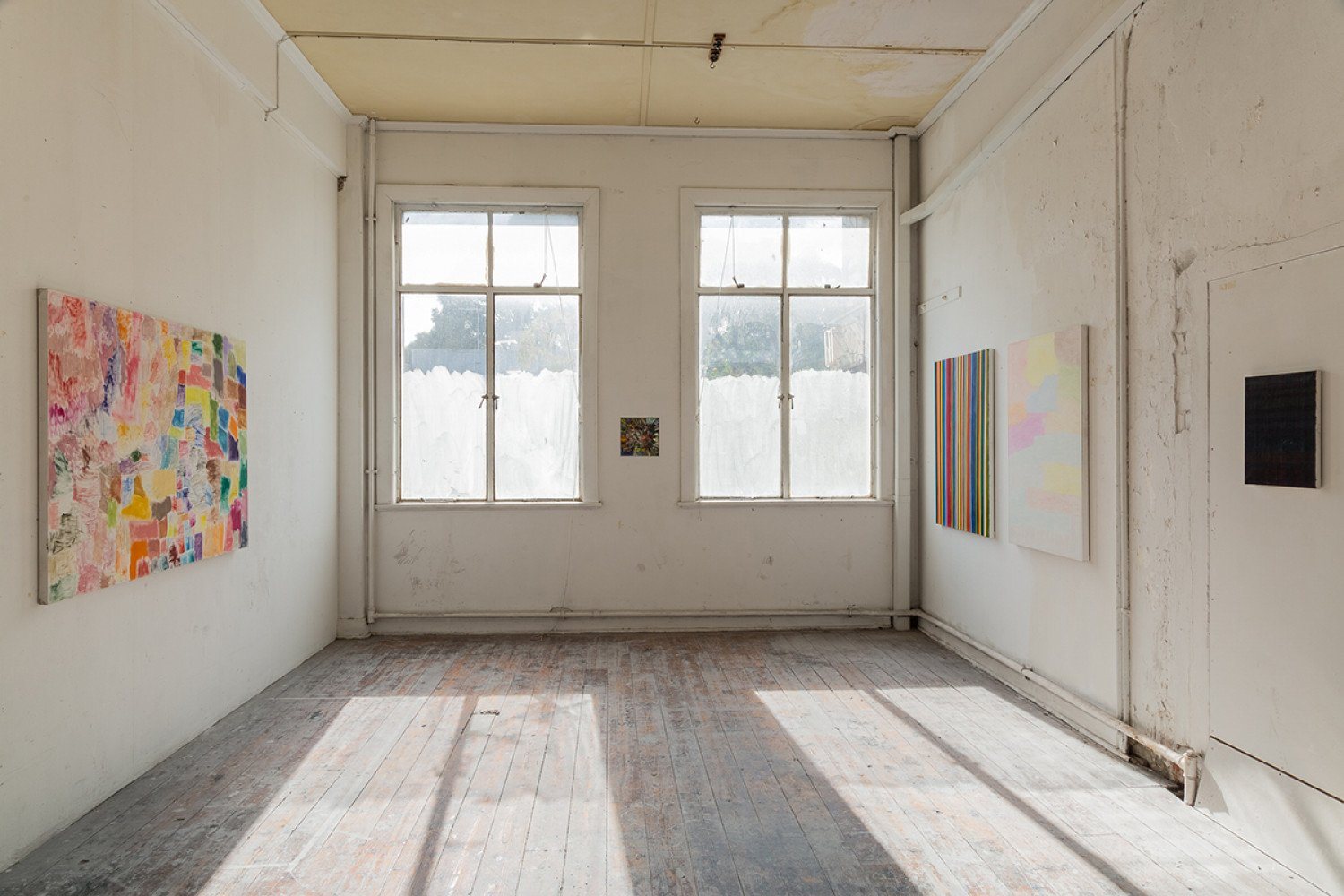 Exhibition view from projects curated and facilitated by Adam John Cullen.