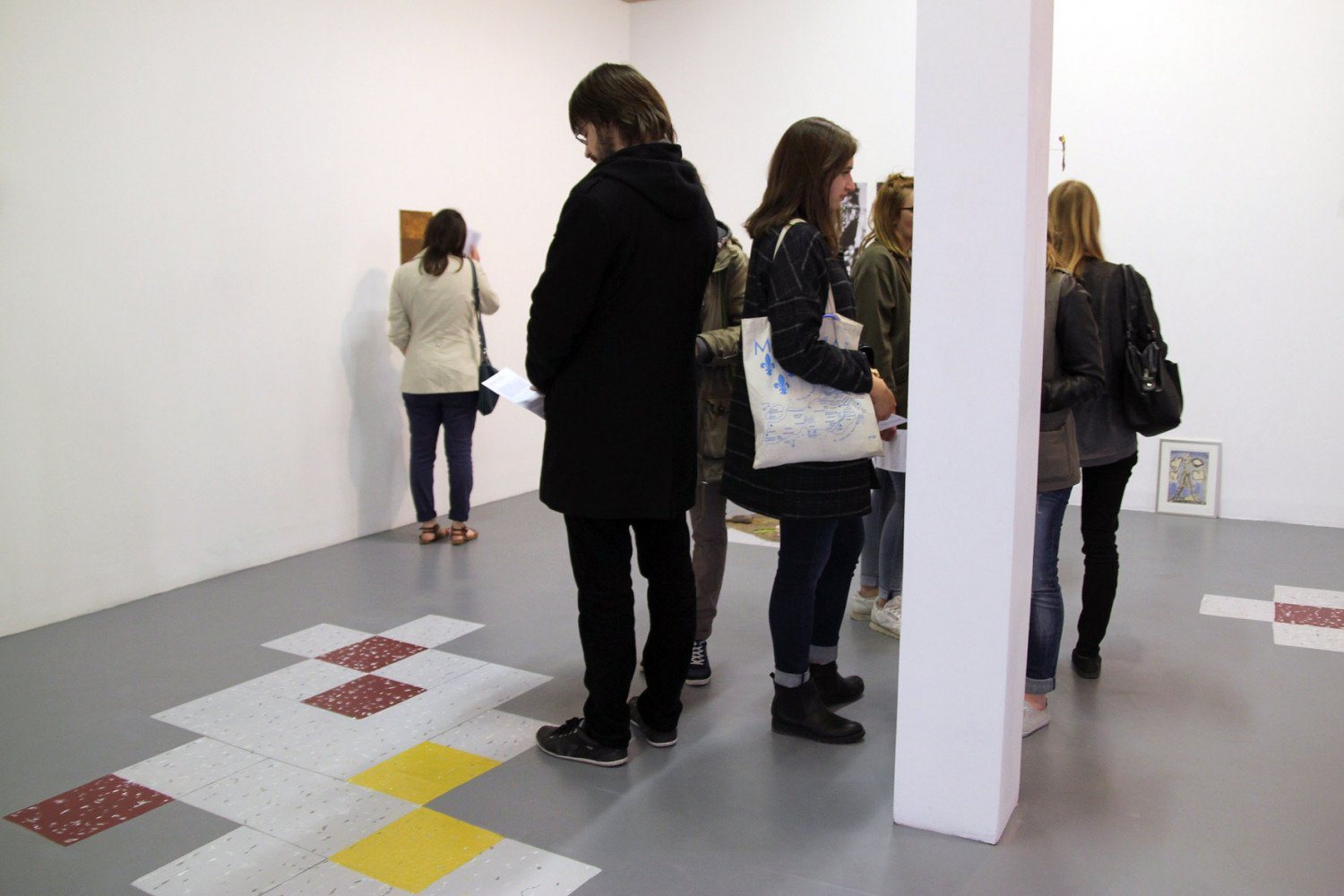 Exhibition view from projects curated and facilitated by Adam John Cullen.