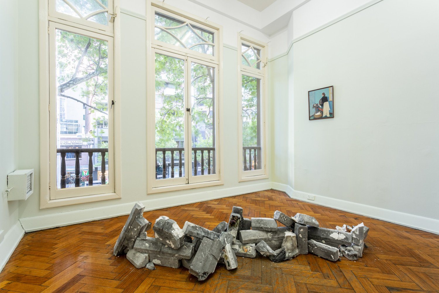 Sculpture at Sarah Scout Presents for ghost.