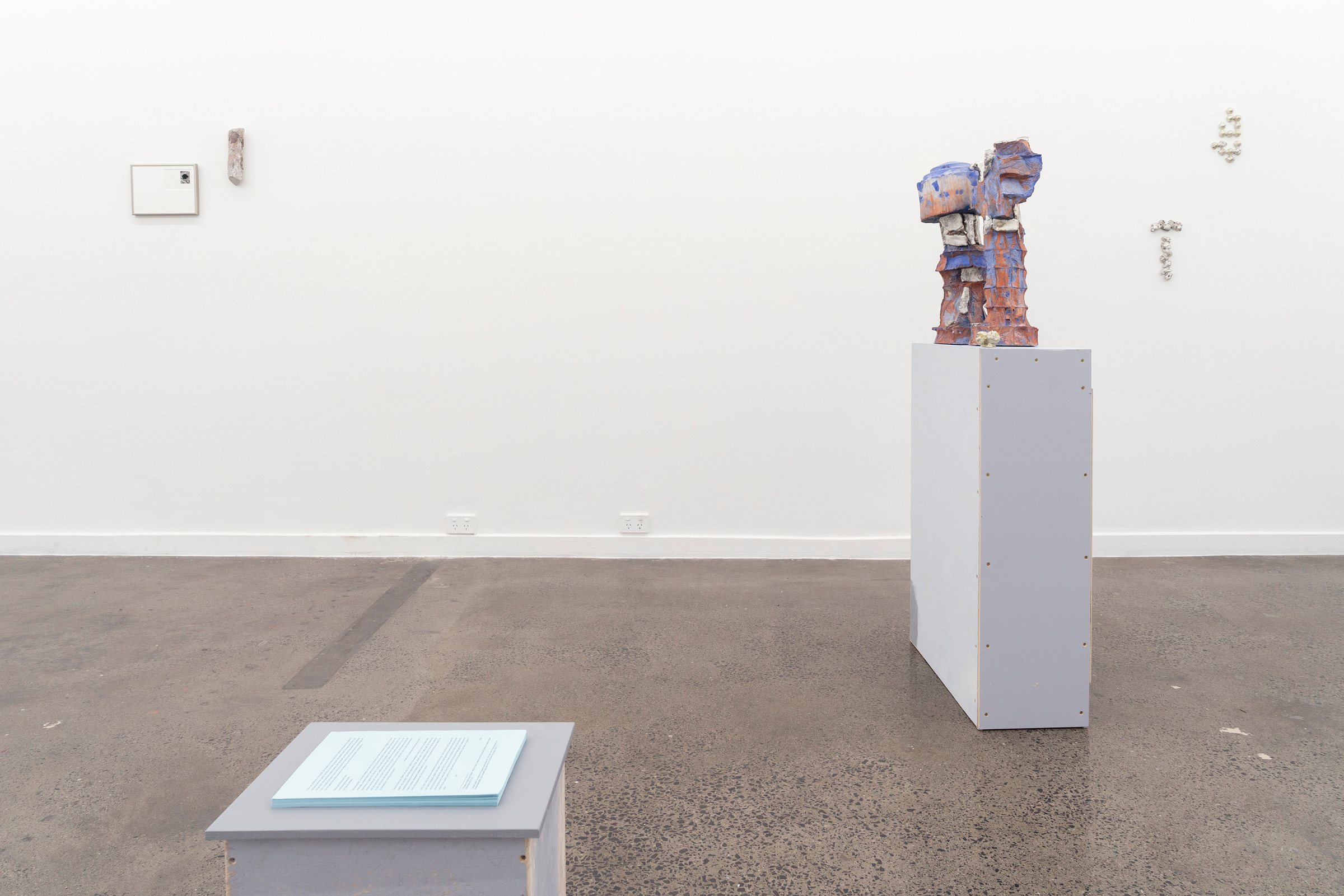 Sculpture at LON Gallery for Studio.