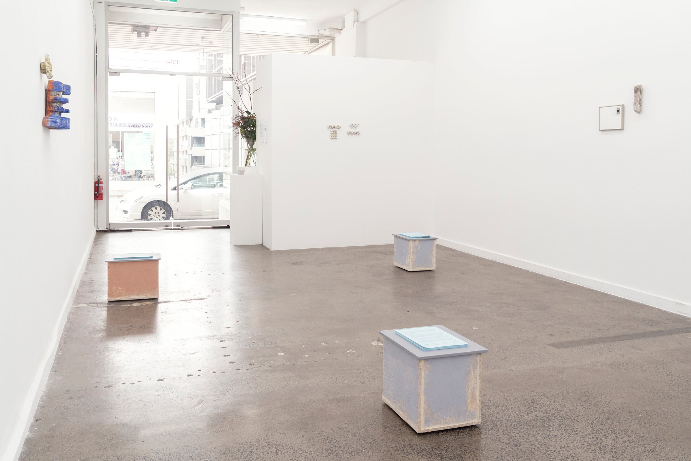 Sculpture at LON Gallery for Studio.