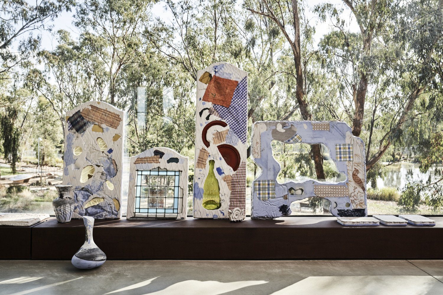 Sculpture at Shepparton Art Museum for Three Ears.