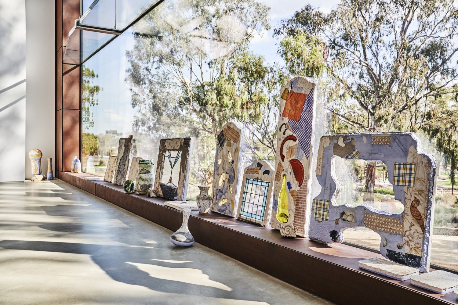 Sculpture at Shepparton Art Museum for Three Ears.