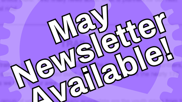 May Newsletter available!