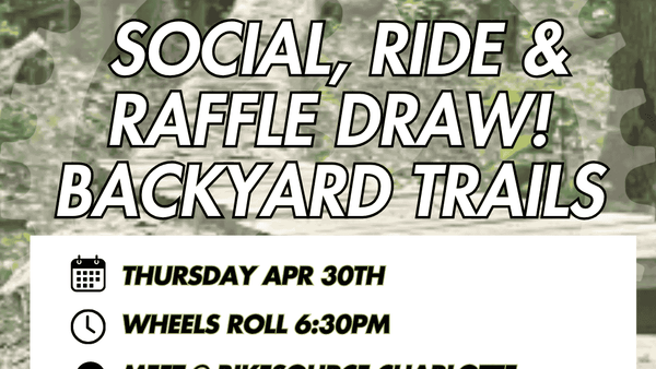 Social, Ride & Raffle Draw April 30