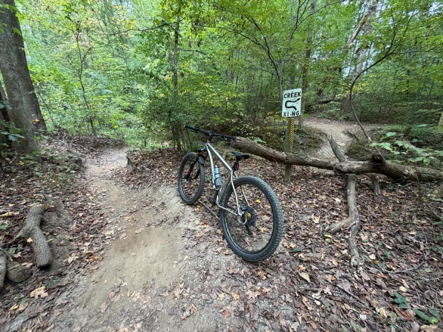 Creek crossing, North Meck Park