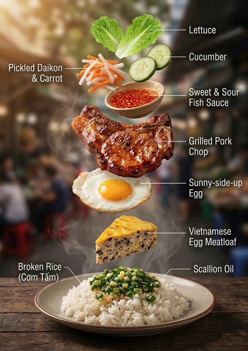 Saigon style broken rice