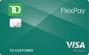 TD FlexPay Credit Card card art
