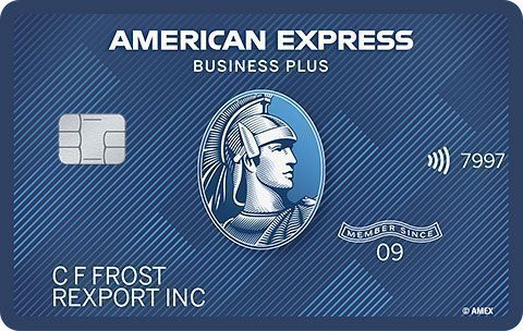 The Blue Business Plus Credit Card from American Express card art