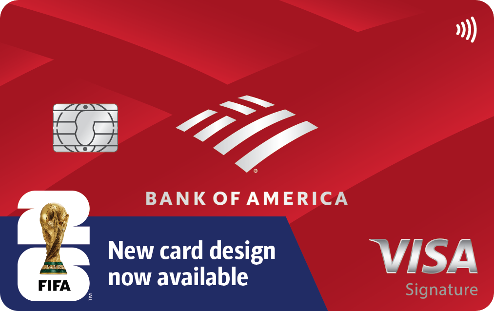 Bank of America Customized Cash Rewards credit card card art