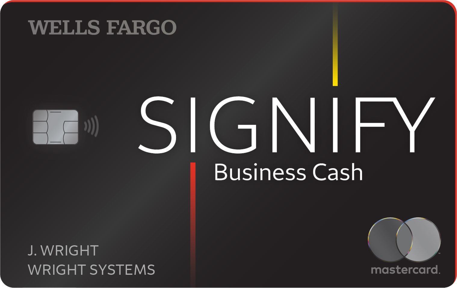 Wells Fargo Signify Business Cash Card card art