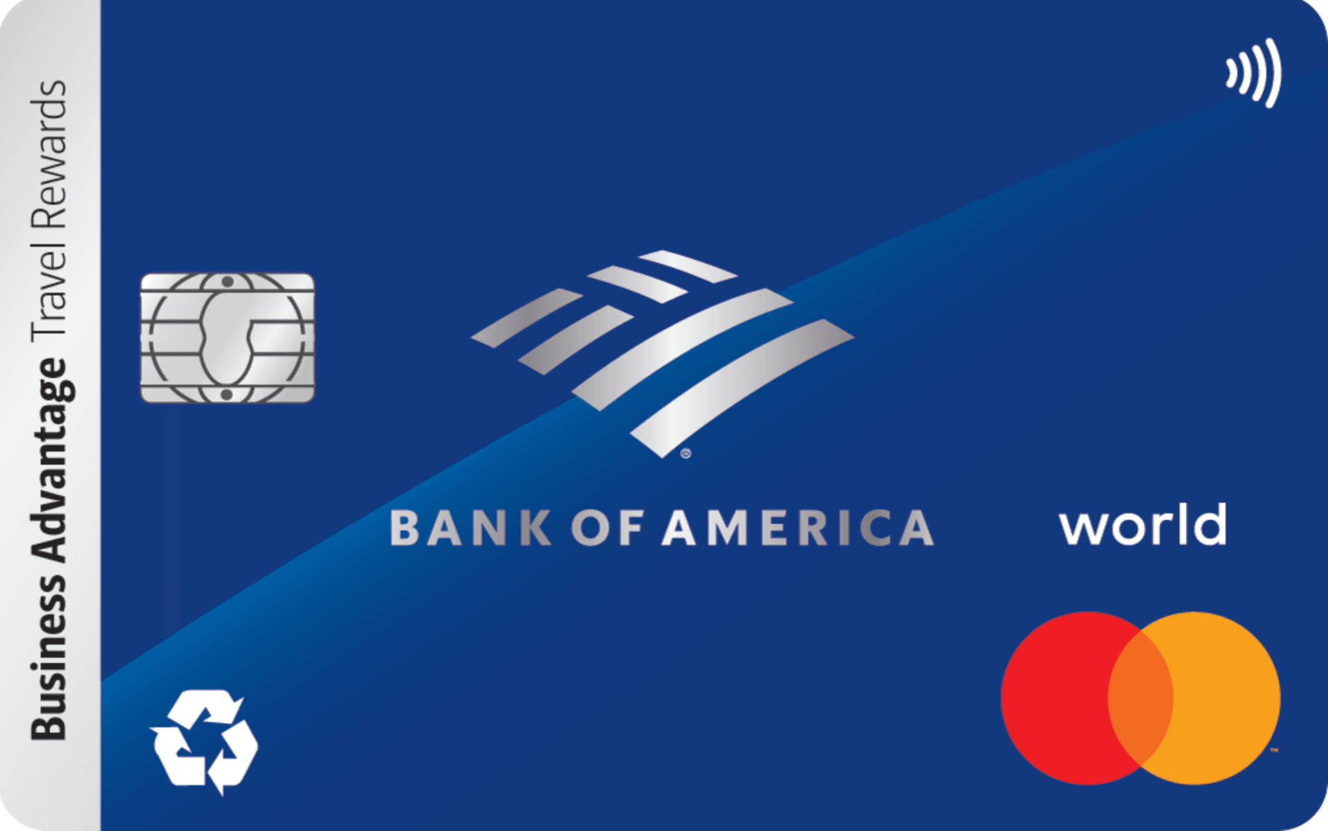 Bank of America Business Advantage Travel Rewards World Mastercard credit card card art