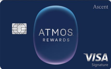 Atmos Rewards Ascent Visa Signature credit card card art