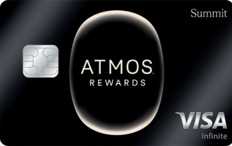 Atmos Rewards Summit Visa Infinite credit card card art