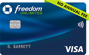 Chase Freedom Unlimited®