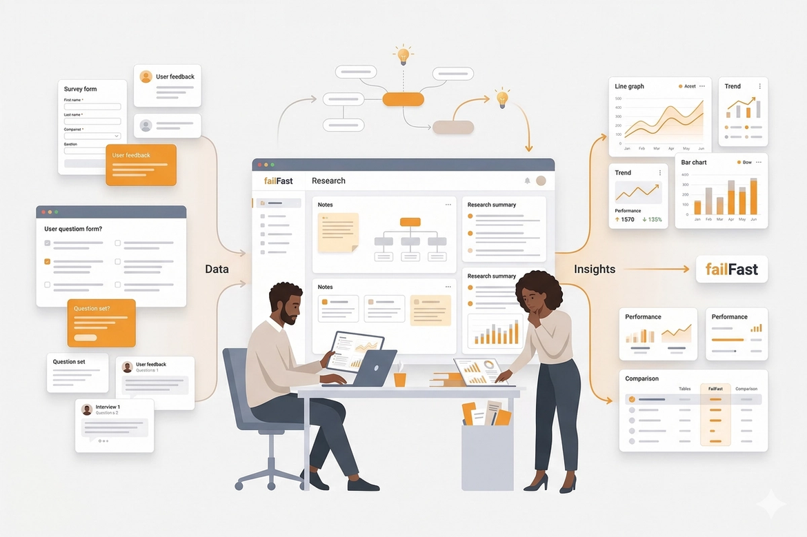 FailFast research-backed product design overview