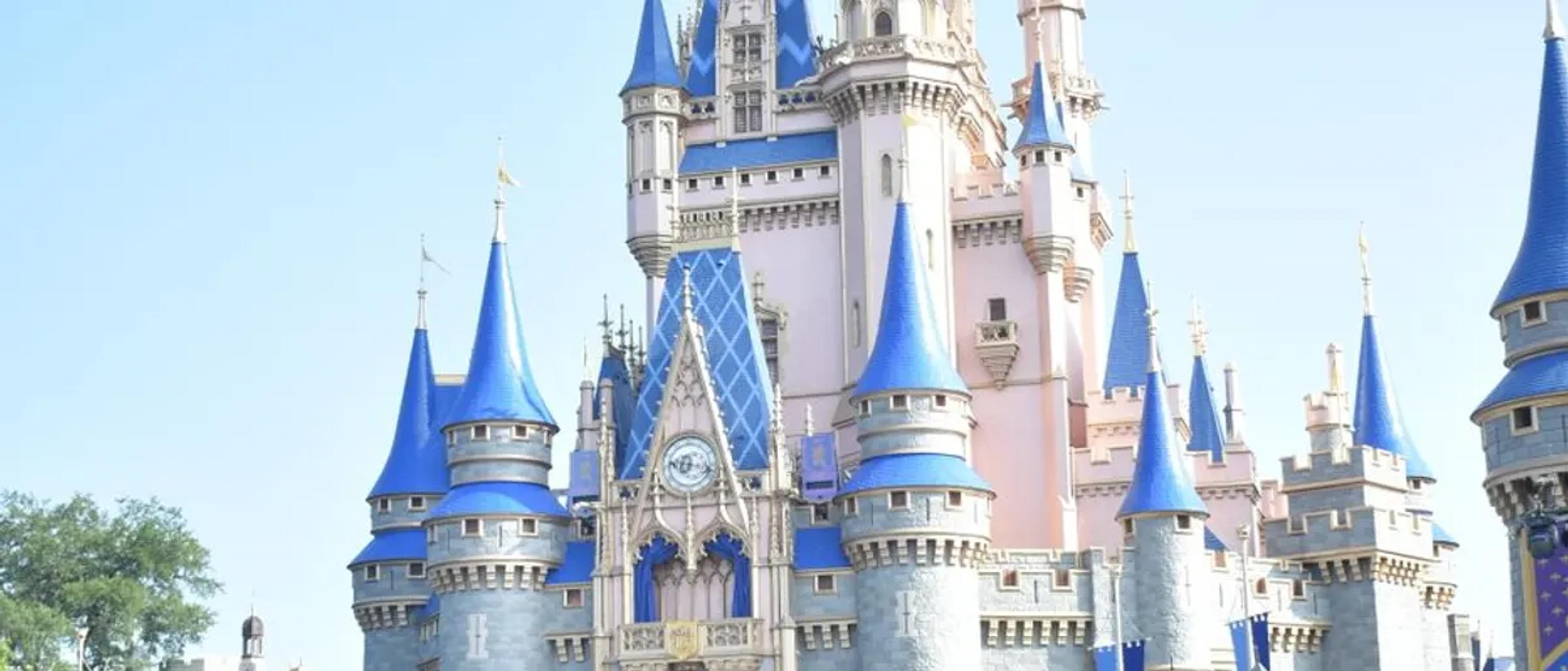 Cinderella Castle at Walt Disney World's Magic Kingdom, home of Gay Days Orlando