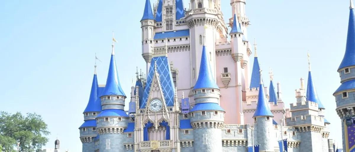 Cinderella Castle at Walt Disney World's Magic Kingdom, home of Gay Days Orlando