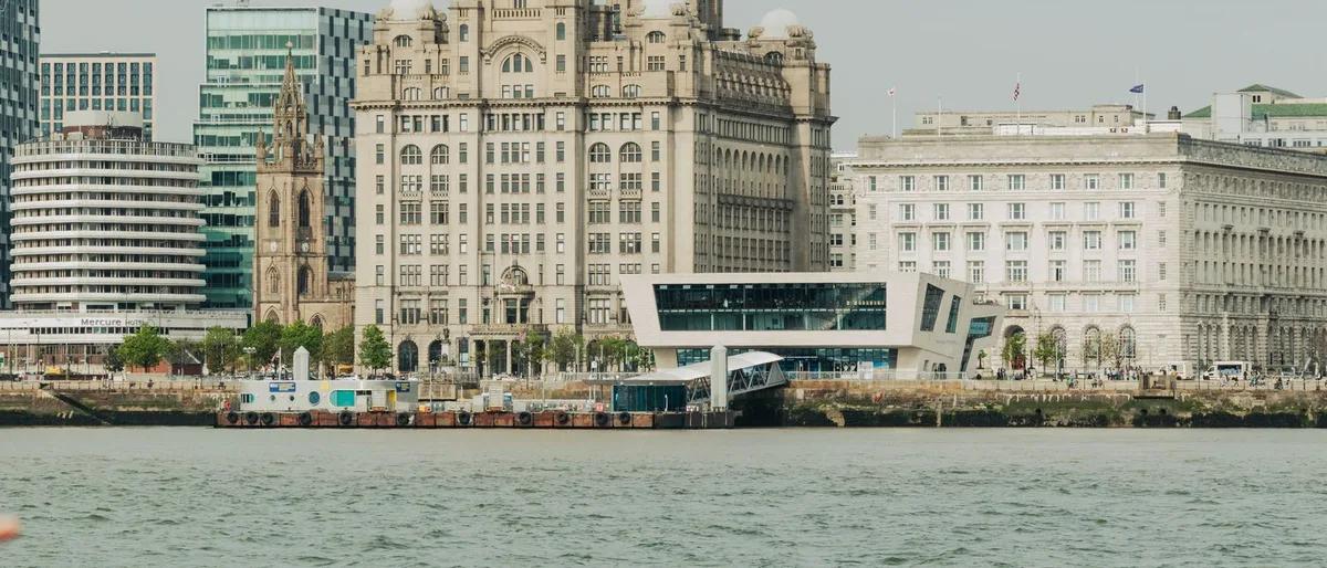 The Royal Liver Building on the Liverpool waterfront