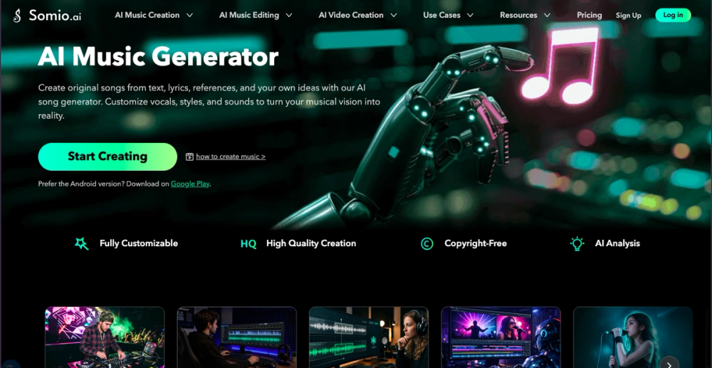 AI Music Generator | Somio AI AI Music Generator | Somio AI